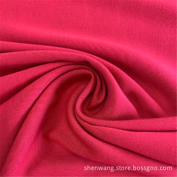 Customized Spandex Rayon Twill Plain Stretch Ladies Fabric